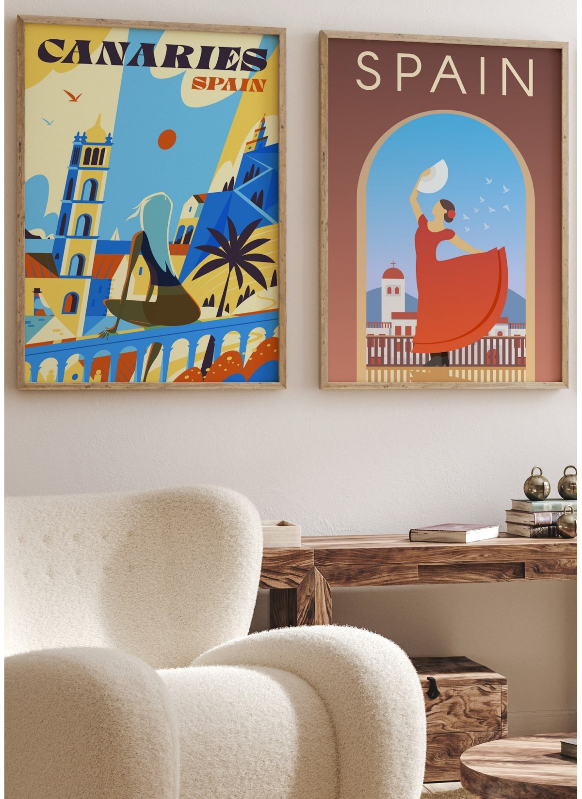 Affiche Îles Canaries