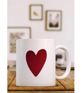 Mug Coeur Rouge