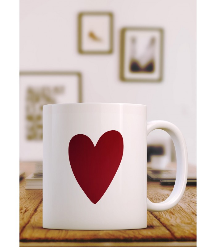 Mug Coeur Rouge