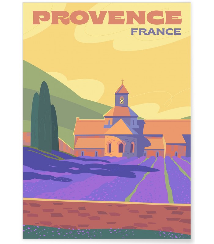 Affiche Provence