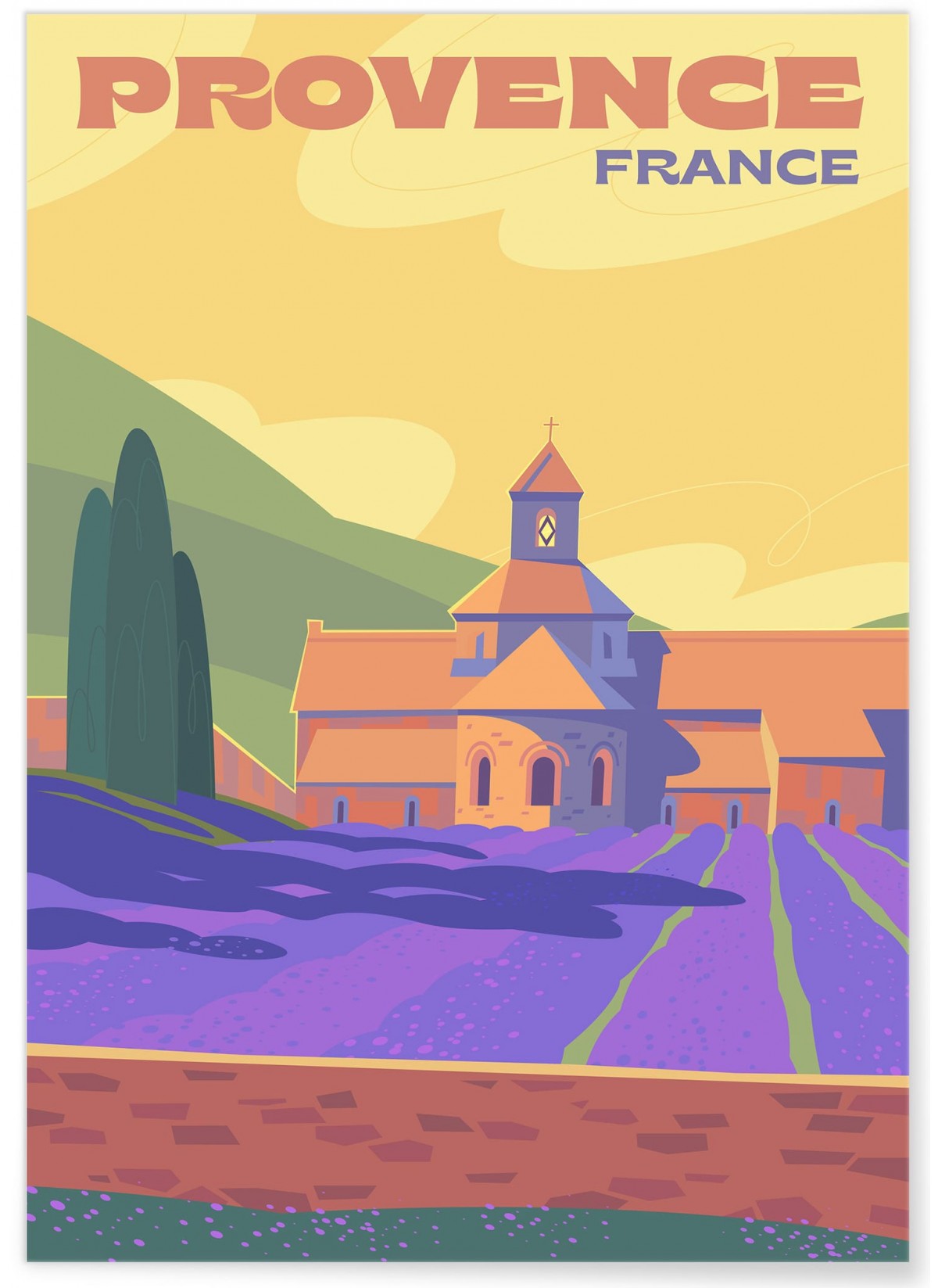 Affiche Provence