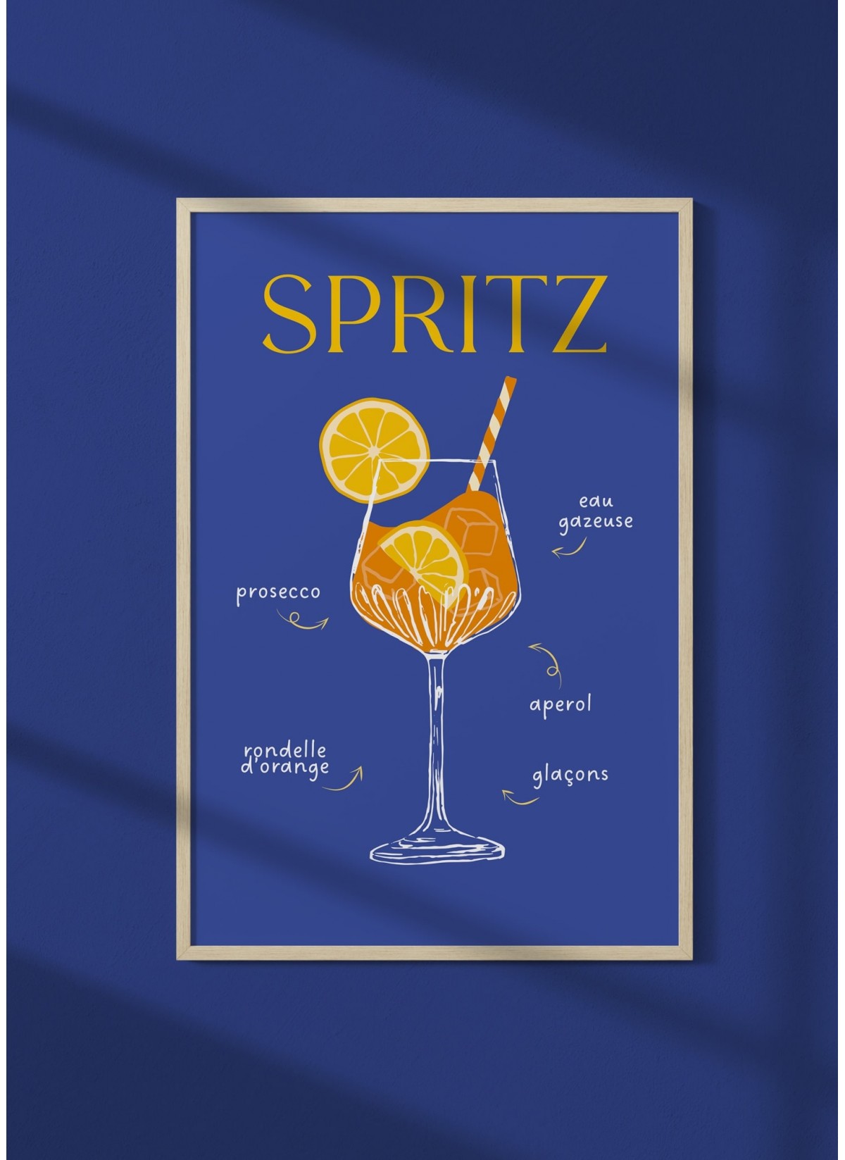 Affiche Cocktail Spritz 2