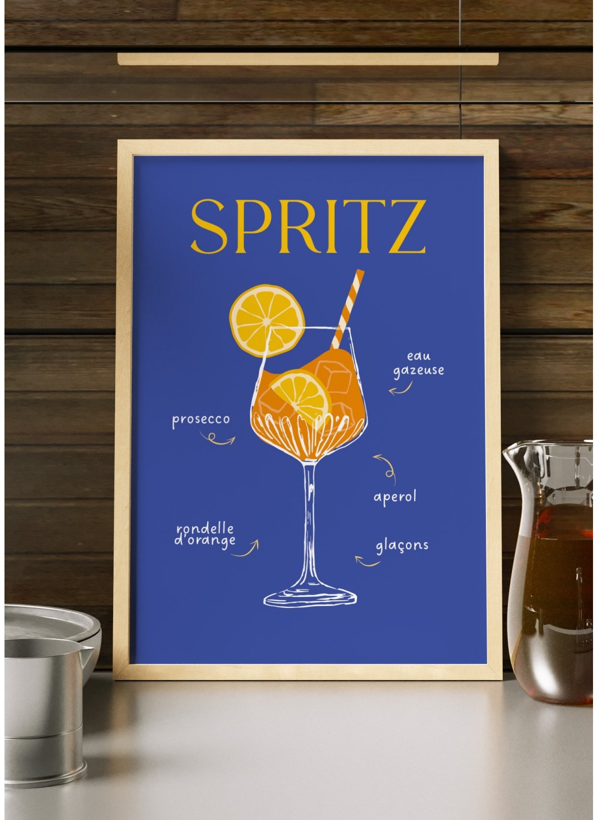 Affiche Cocktail Spritz 2