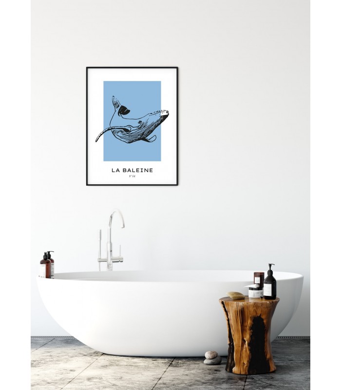 Affiche La baleine