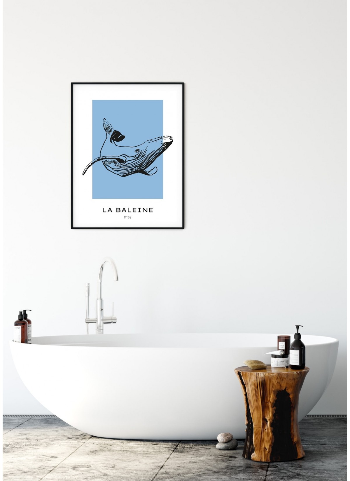 Affiche La baleine