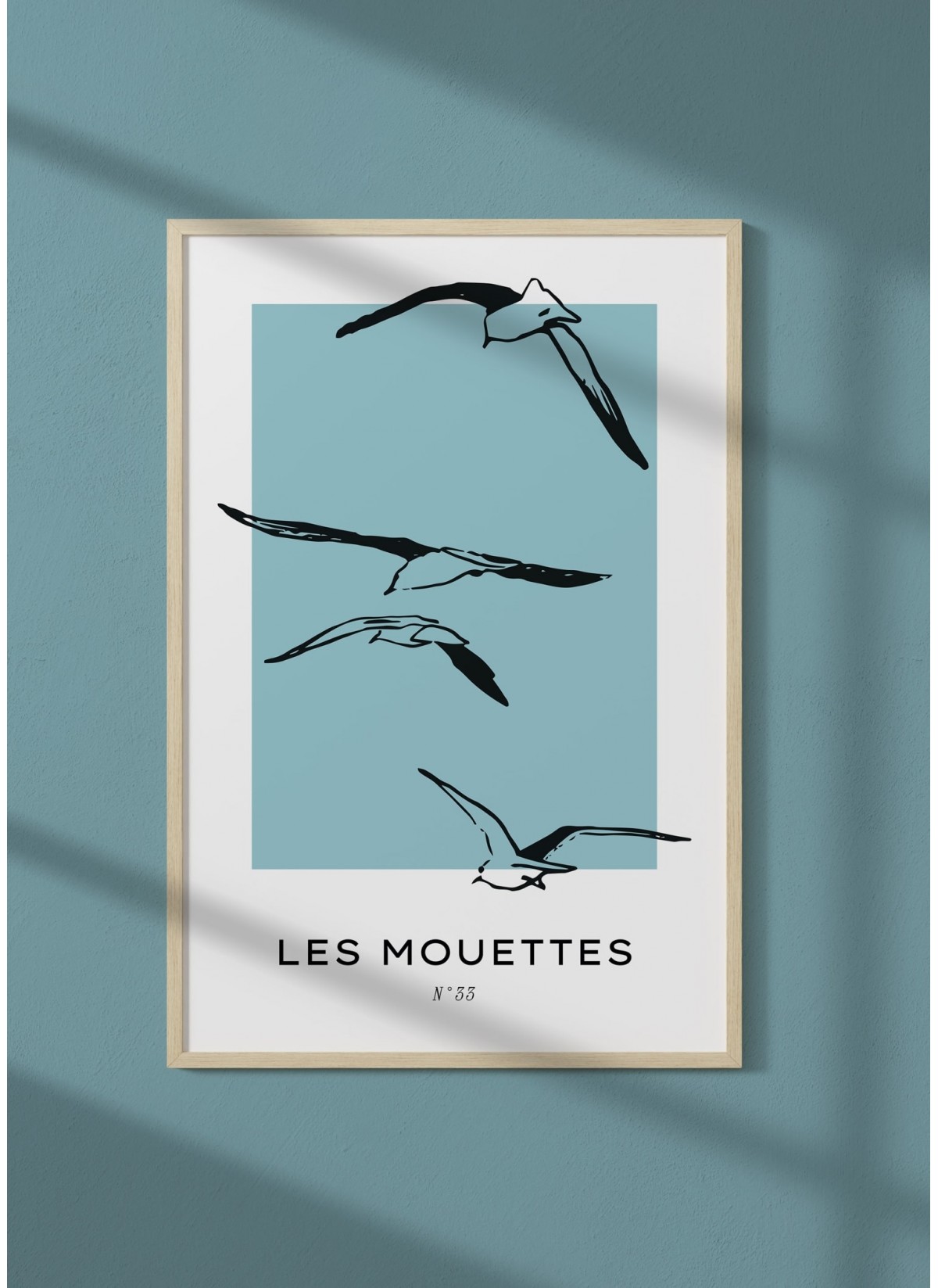 Affiche Les mouettes