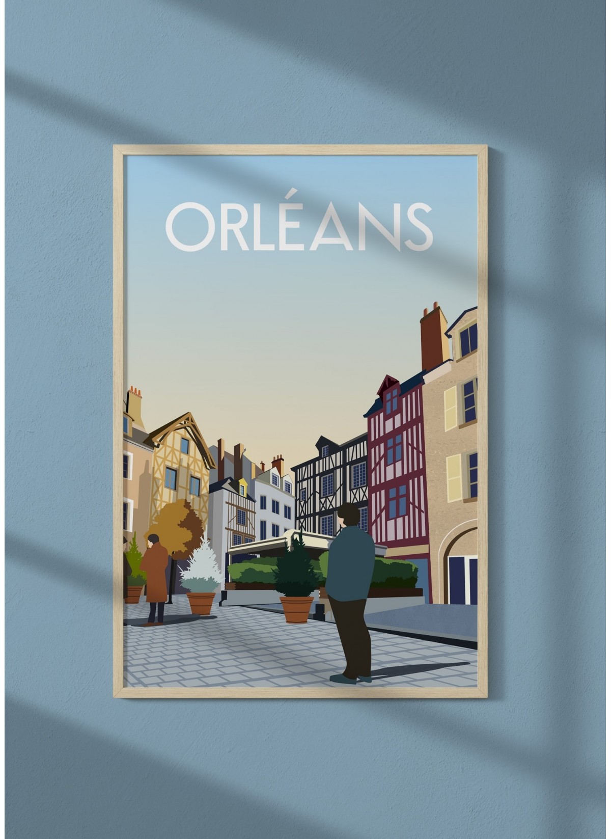 Affiche ville Orléans 3