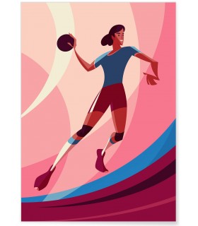 Affiche Handball