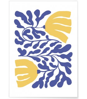Affiche Abstract Flowers 2