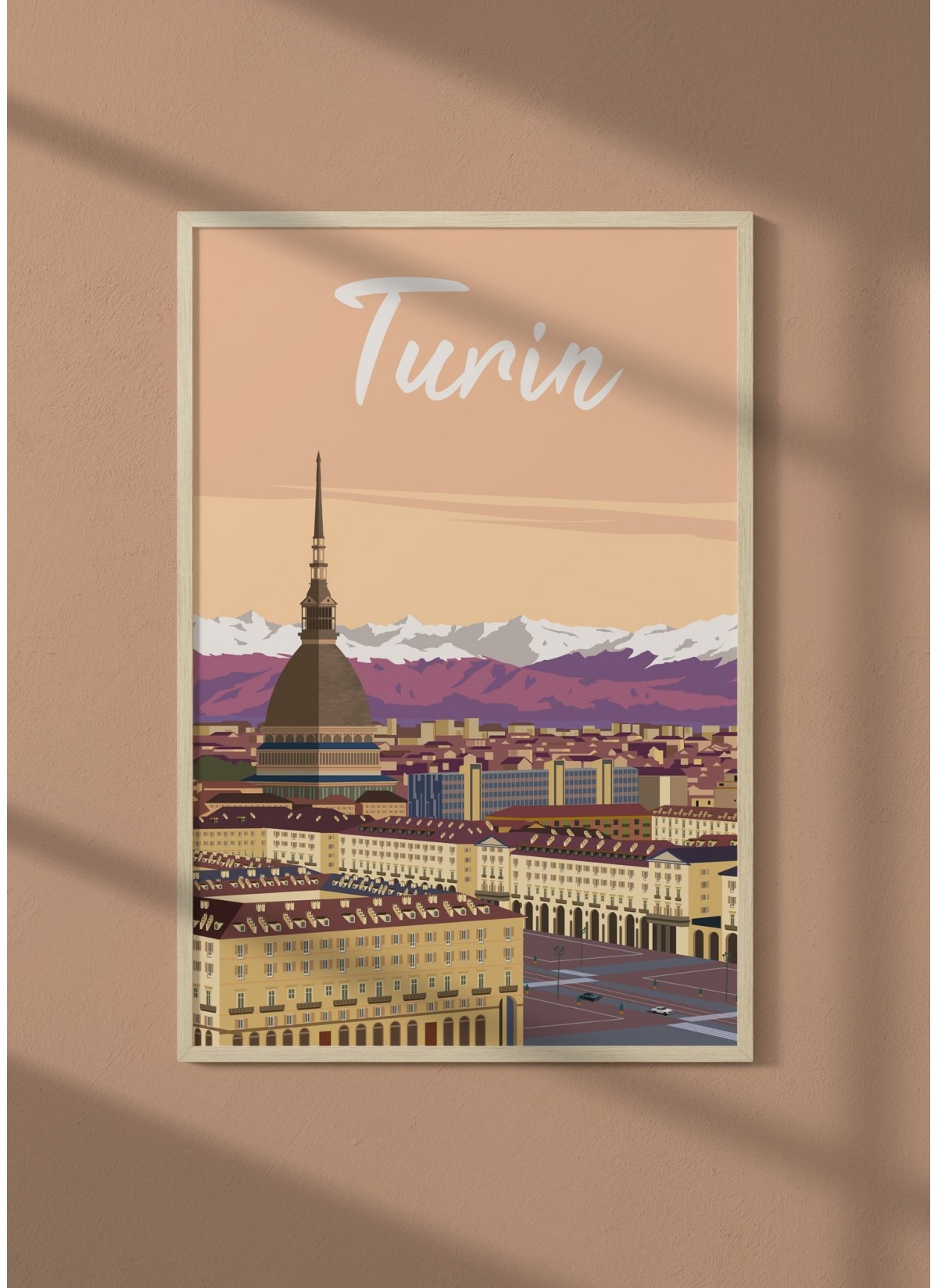 Affiche ville Turin