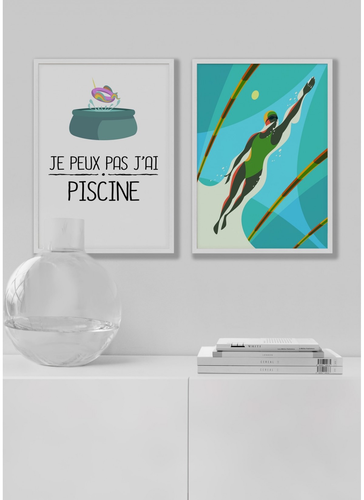 Affiche Natation