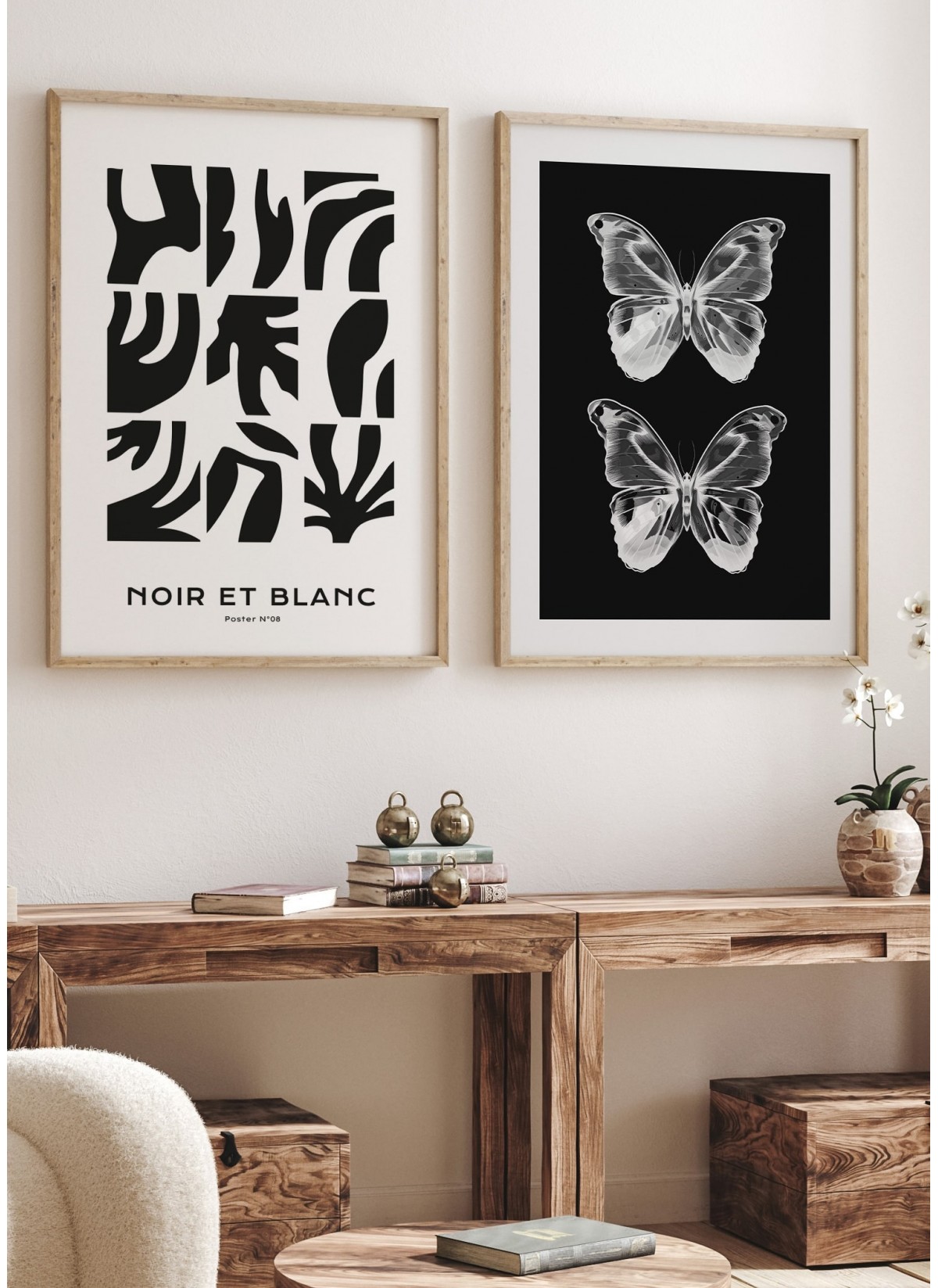 Affiche Noir et blanc