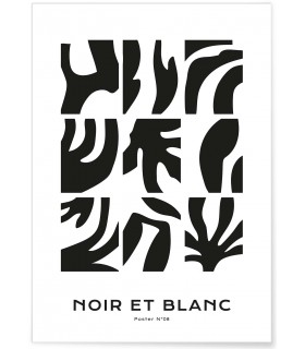 Affiche Noir et blanc