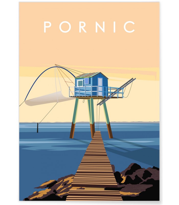 Affiche ville Pornic 3