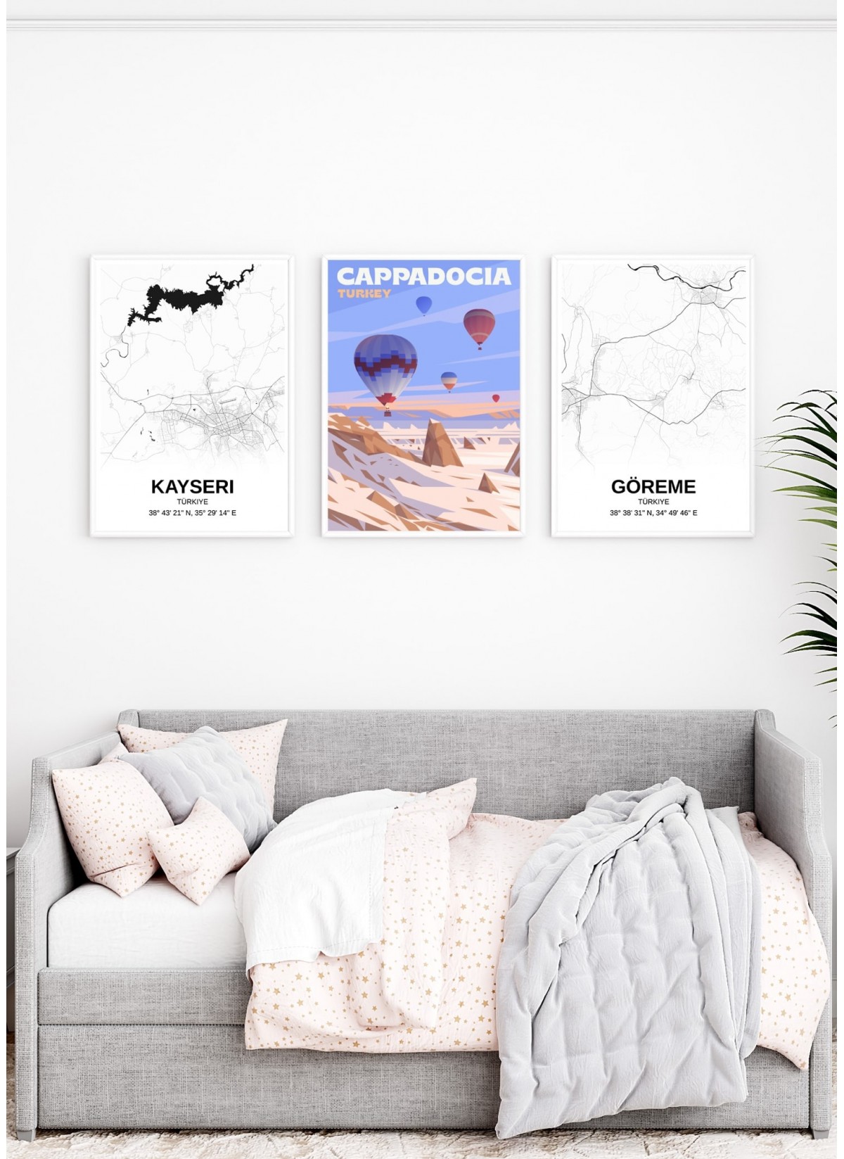 Affiche Cappadoce, déco murale |  L’Afficherie