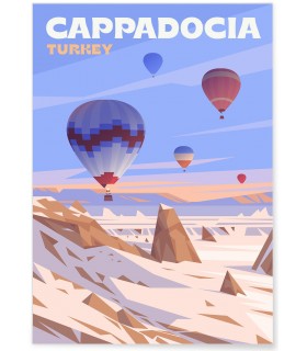 Affiche Cappadoce