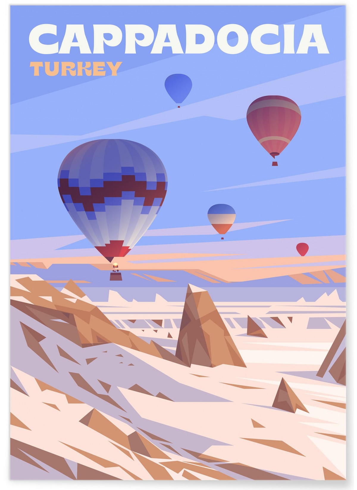 Affiche Cappadoce