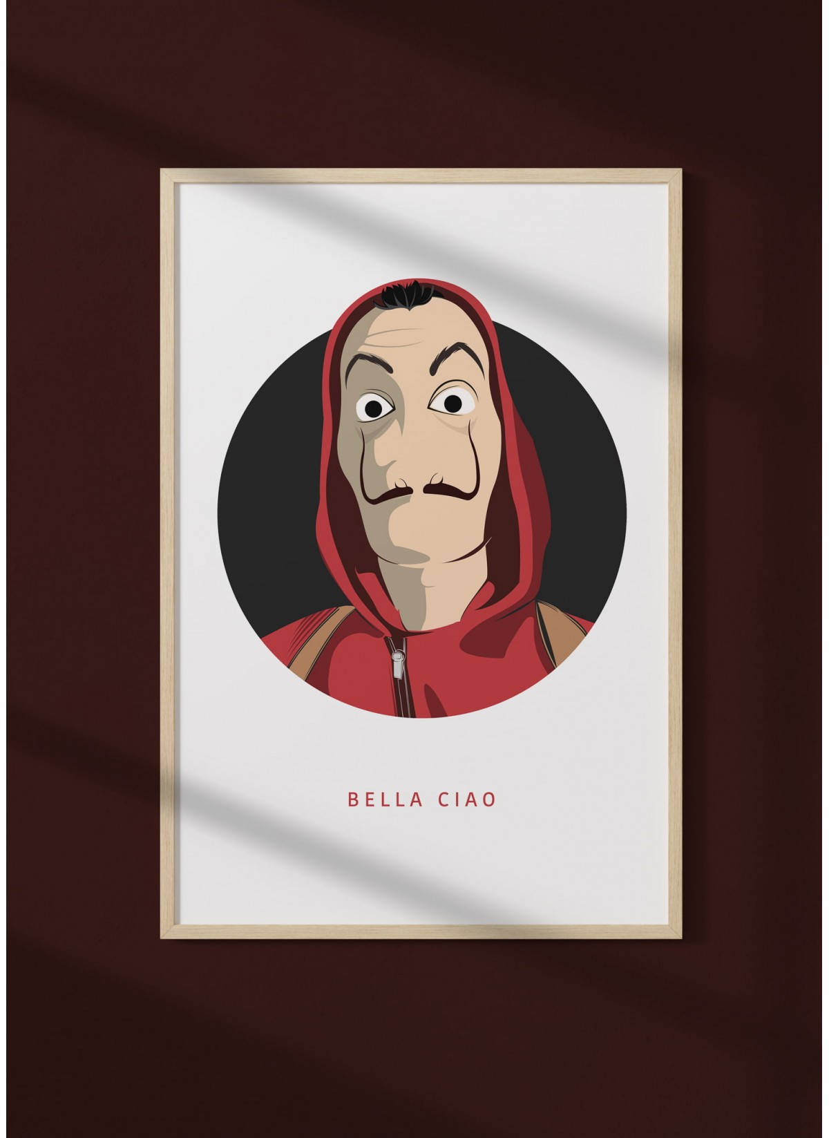 La casa de Papel Affiche pour chambre ou salon  |  L’Afficherie