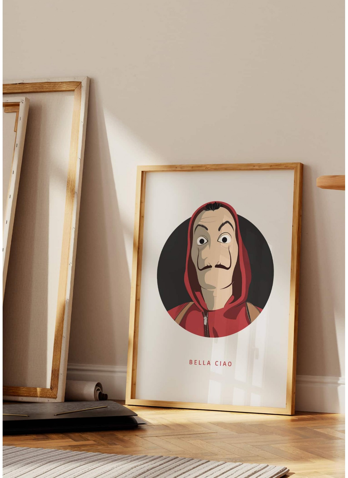 La casa de Papel Affiche pour chambre ou salon  |  L’Afficherie