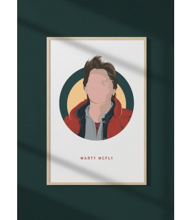 Affiche Marty McFly