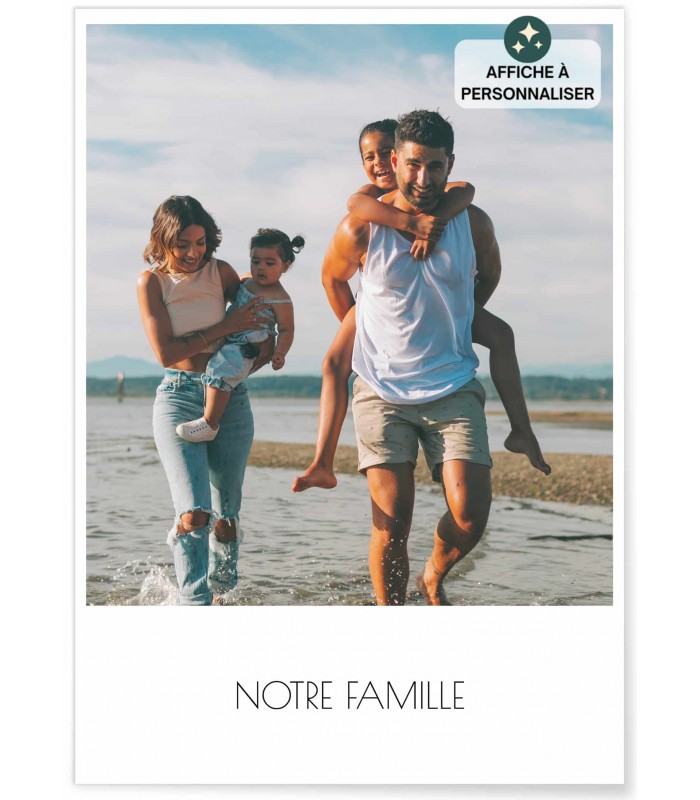 thumbnail image 2 of Poster Personnalisé "Notre Maison 2 of 10
