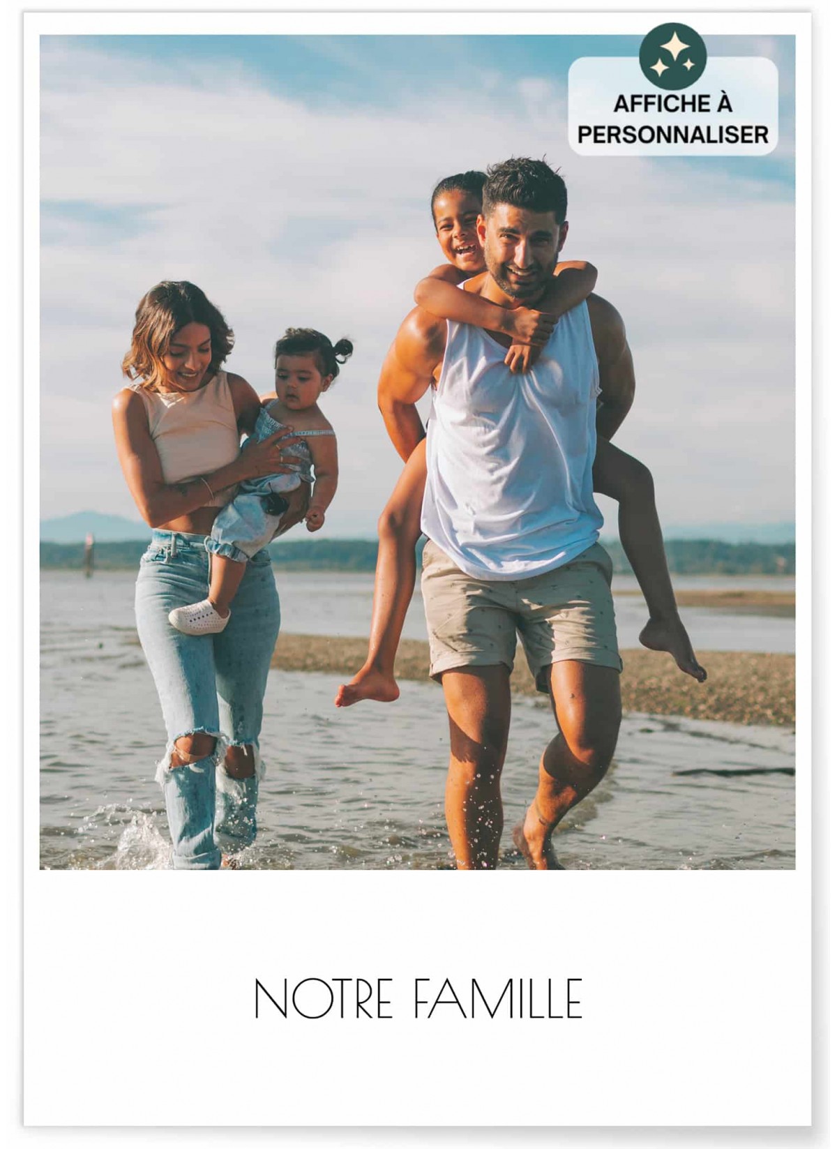 Affiche pêle-mêle photo personnalisable | L’Afficherie