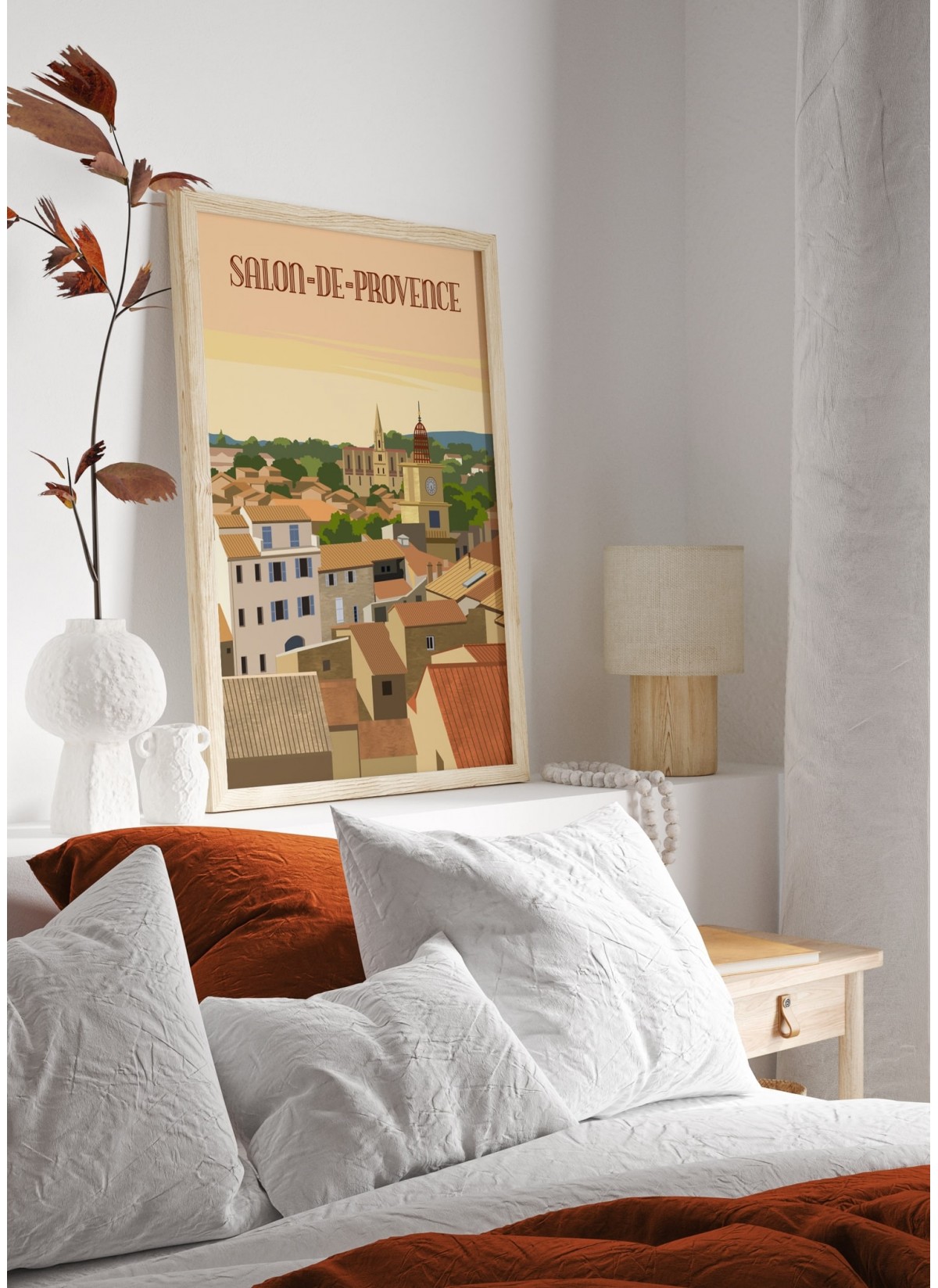 Affiche ville Salon-de-Provence