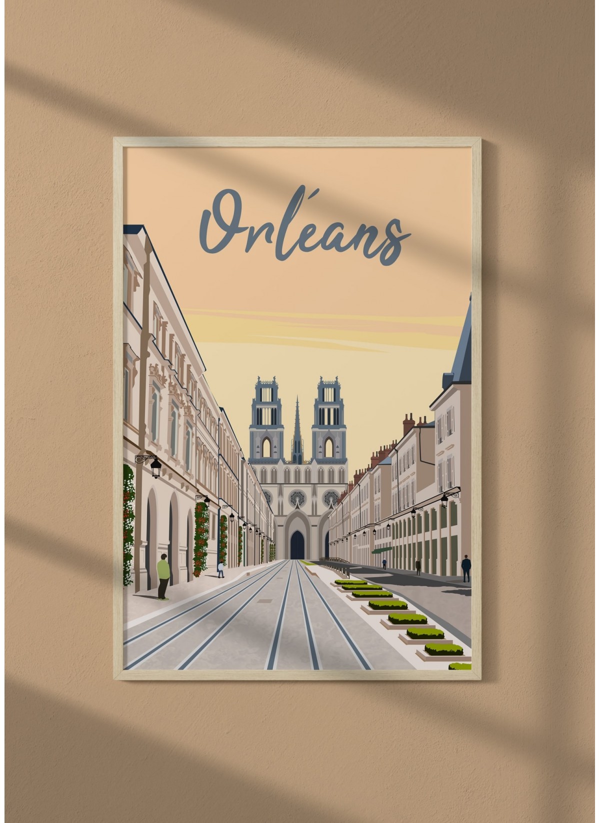 Affiche ville Orléans 5