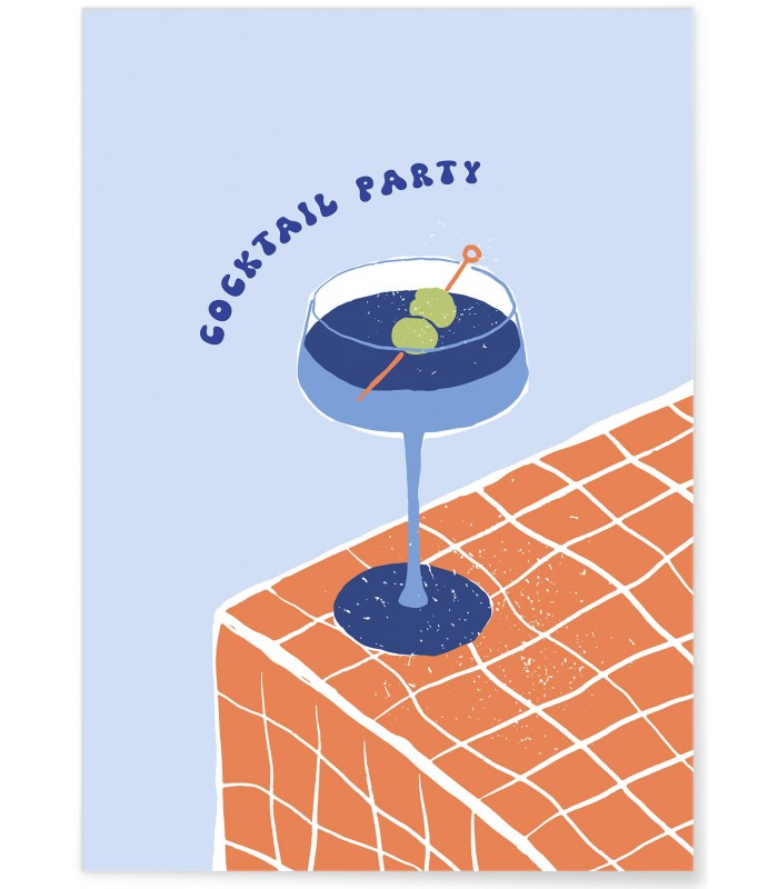 Affiche Cocktail Party