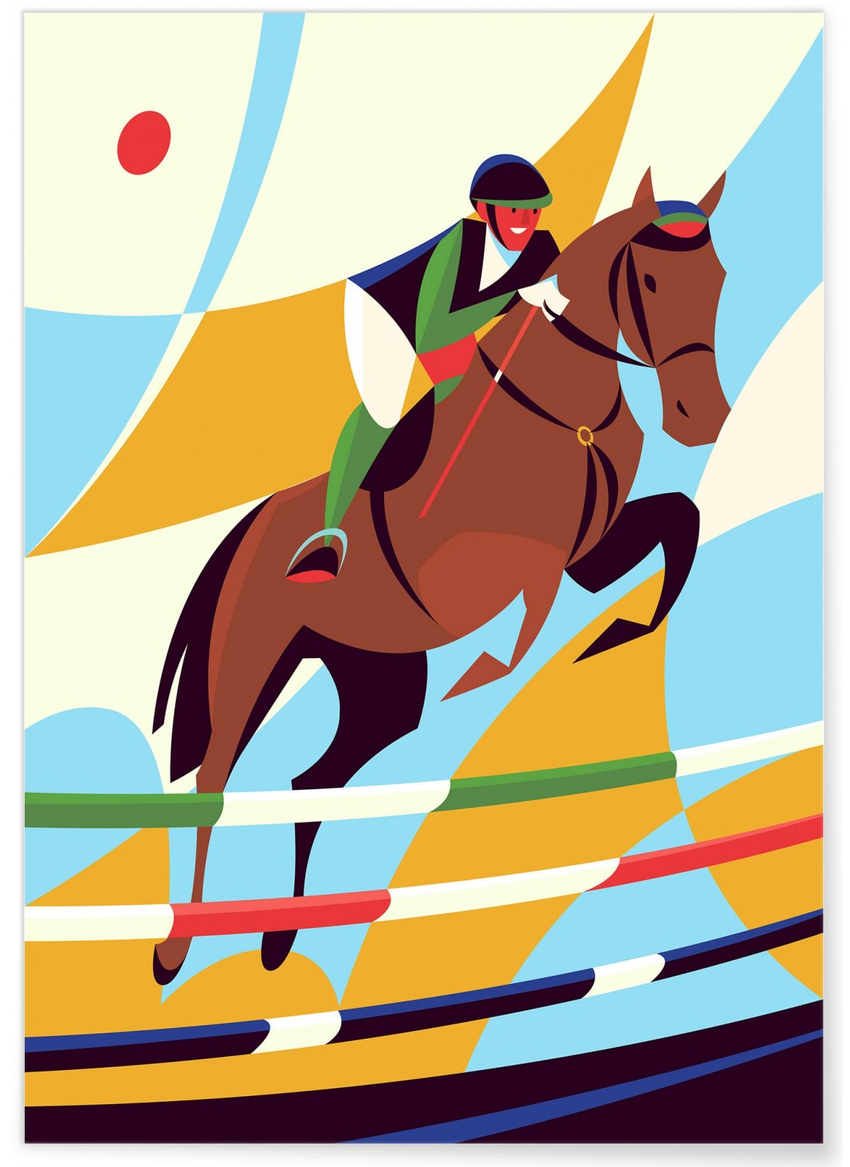 Affiche Équitation 2