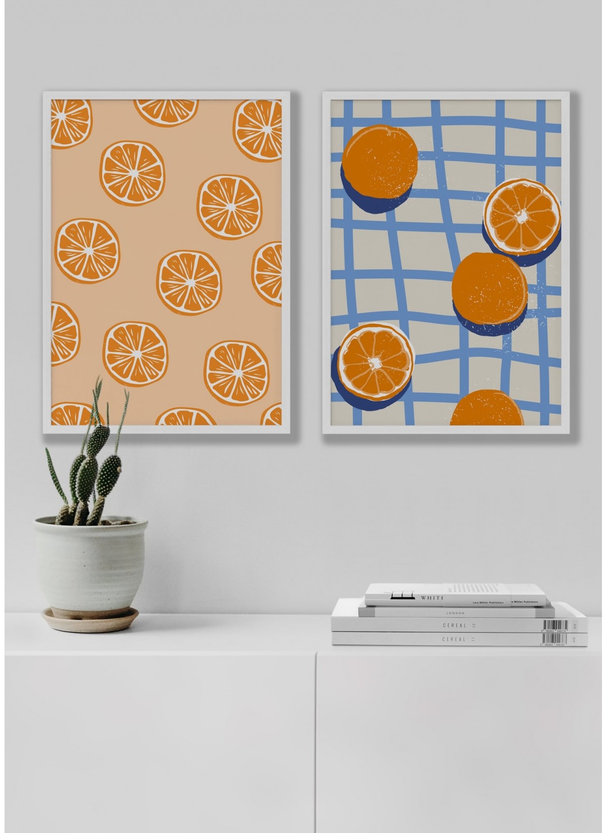 Affiche Les Oranges