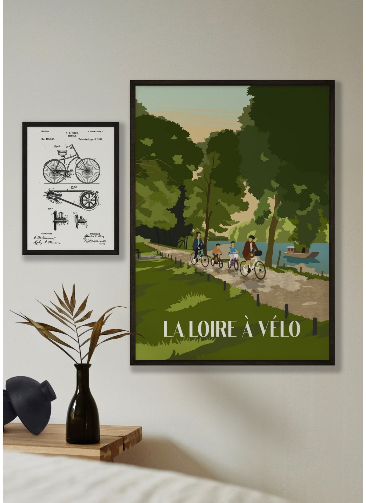 Affiche La Loire à vélo