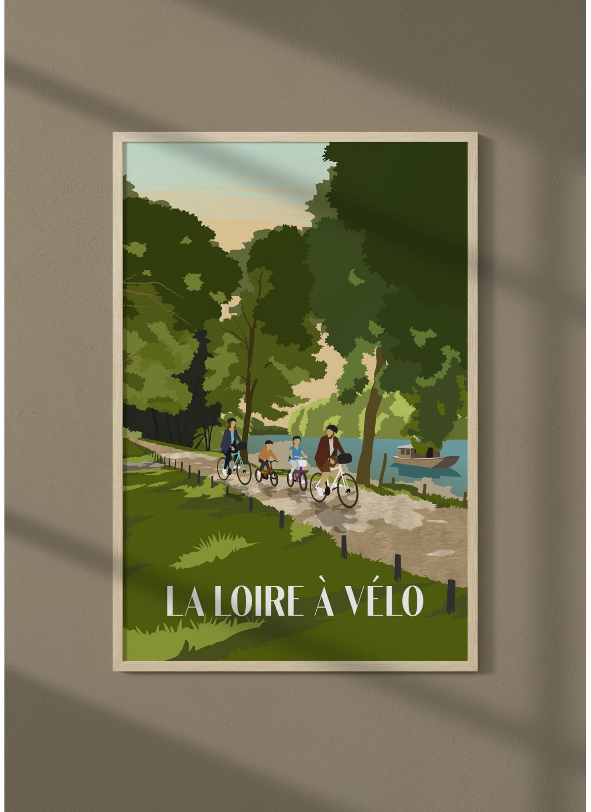 Affiche La Loire à vélo