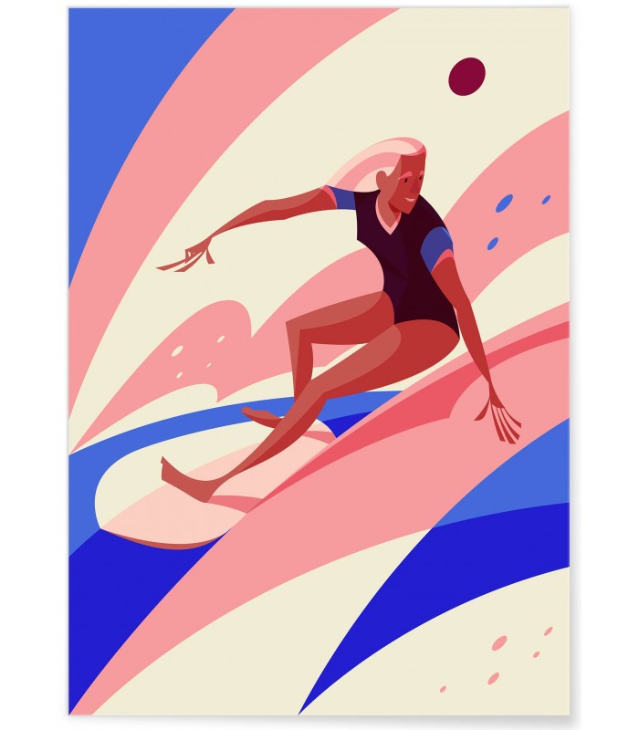 Affiche Surf