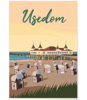 Affiche Usedom