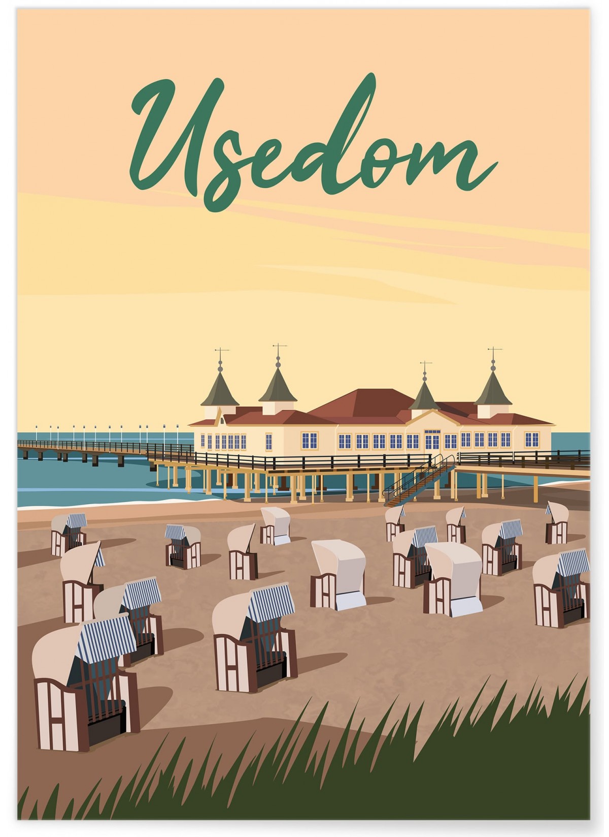 Affiche Usedom