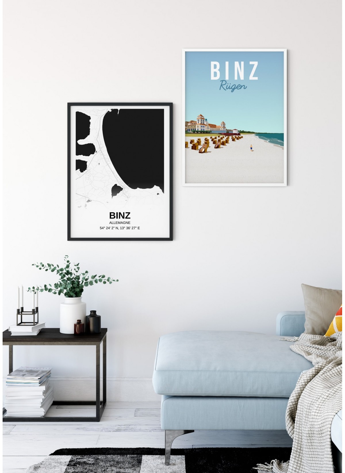 Affiche ville Binz