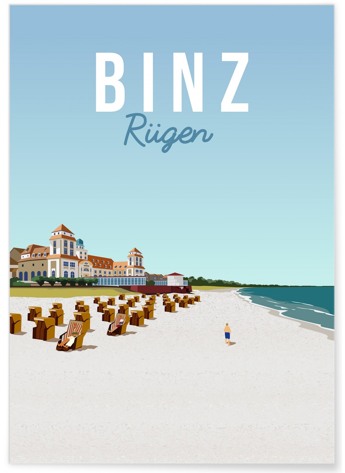 Affiche ville Binz