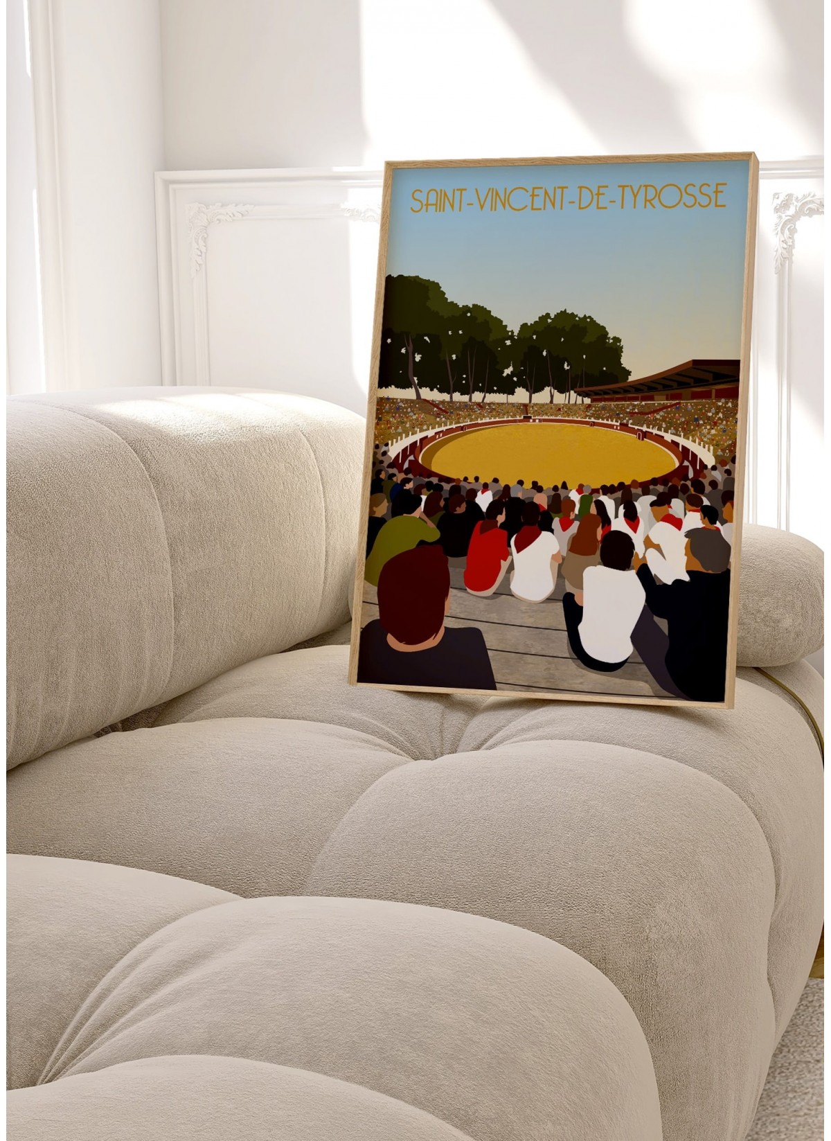 Affiche ville Saint-Vincent-de-Tyrosse