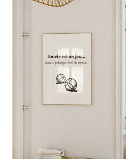 Affiche La vie est un jeu 2