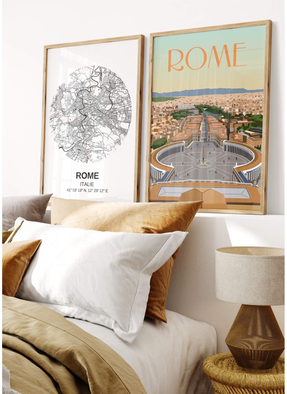 Affiche ville Rome 2