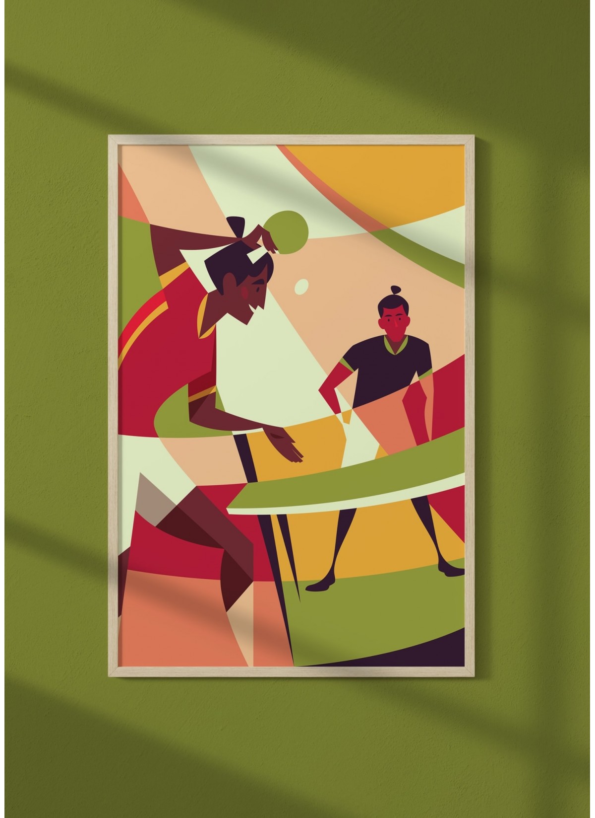 Affiche Tennis de table
