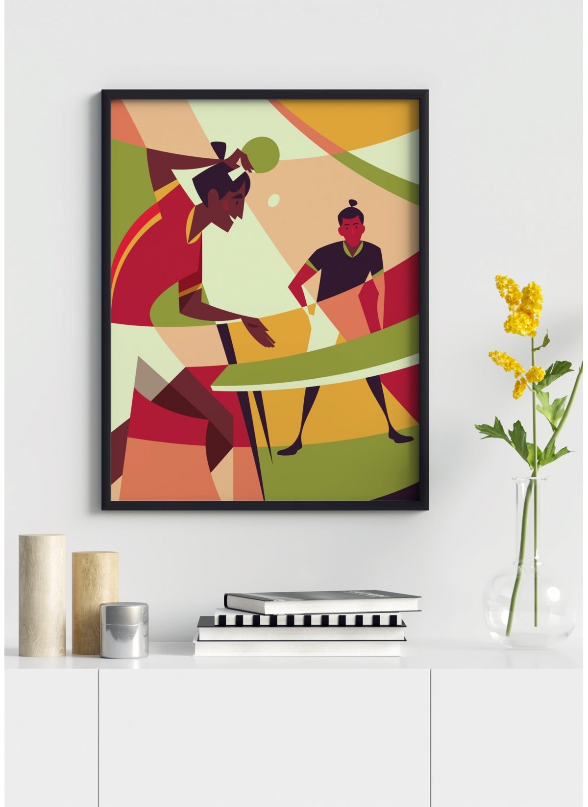 Affiche Tennis de table