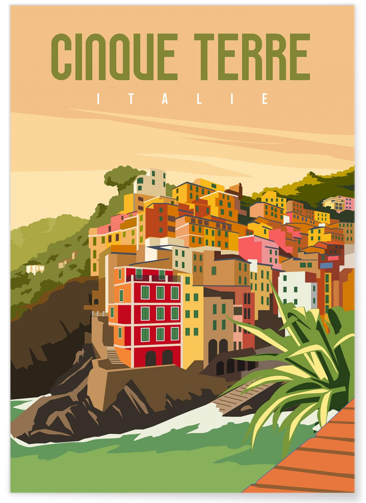 Affiche Cinque Terre