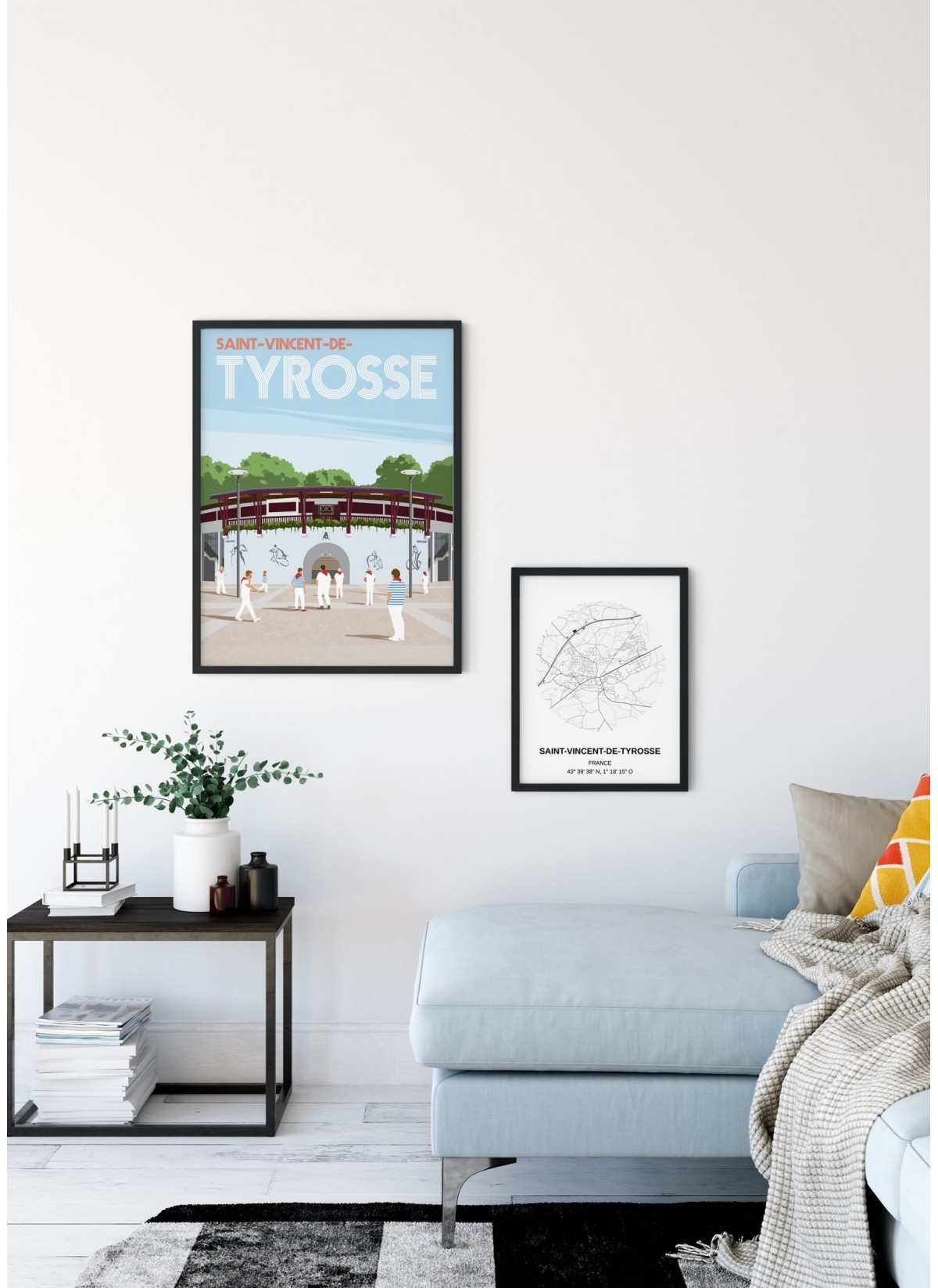 Affiche ville Saint-Vincent-de-Tyrosse 2