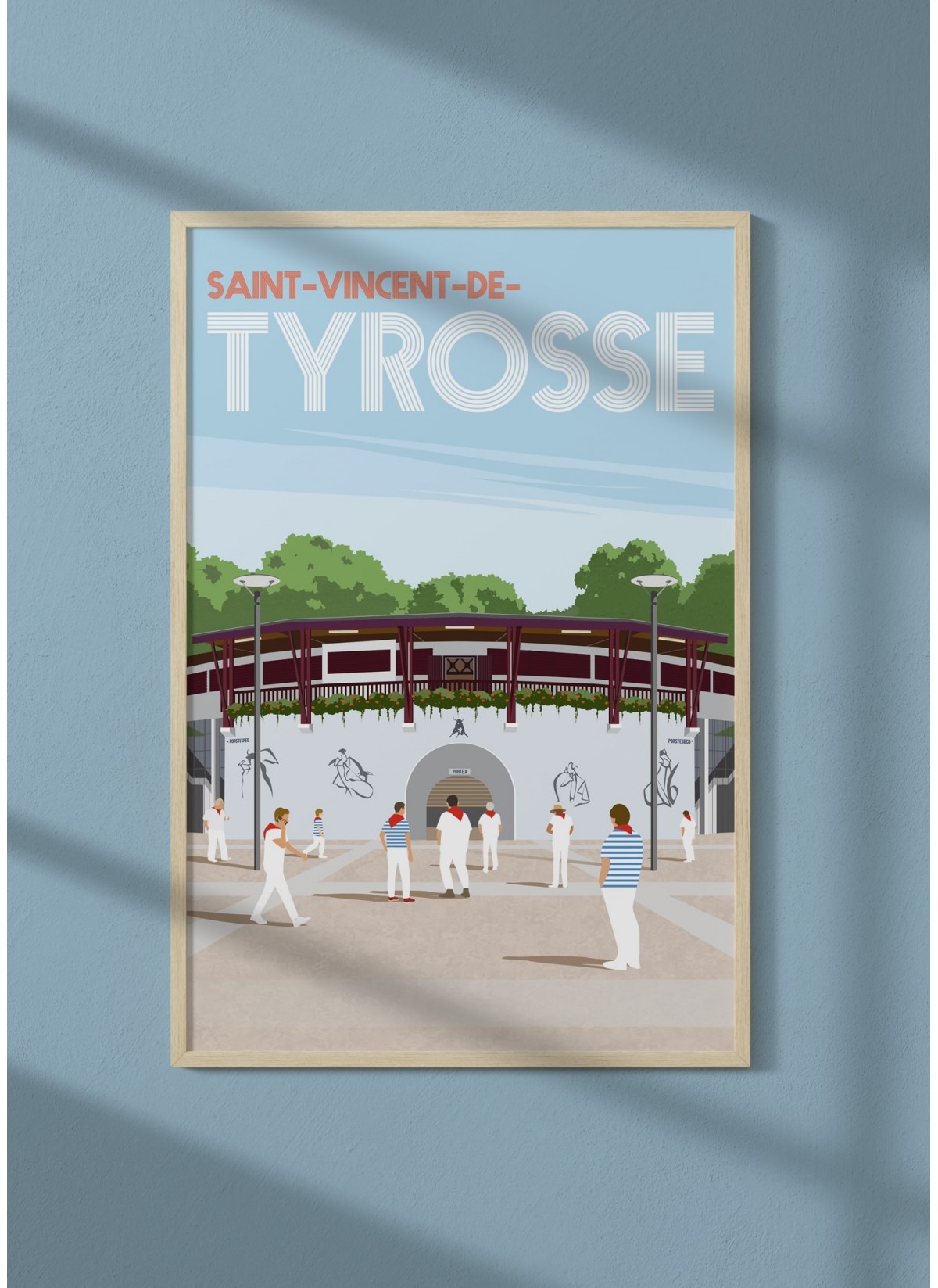 Affiche ville Saint-Vincent-de-Tyrosse 2