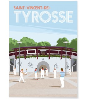 Affiche ville Saint-Vincent-de-Tyrosse 2