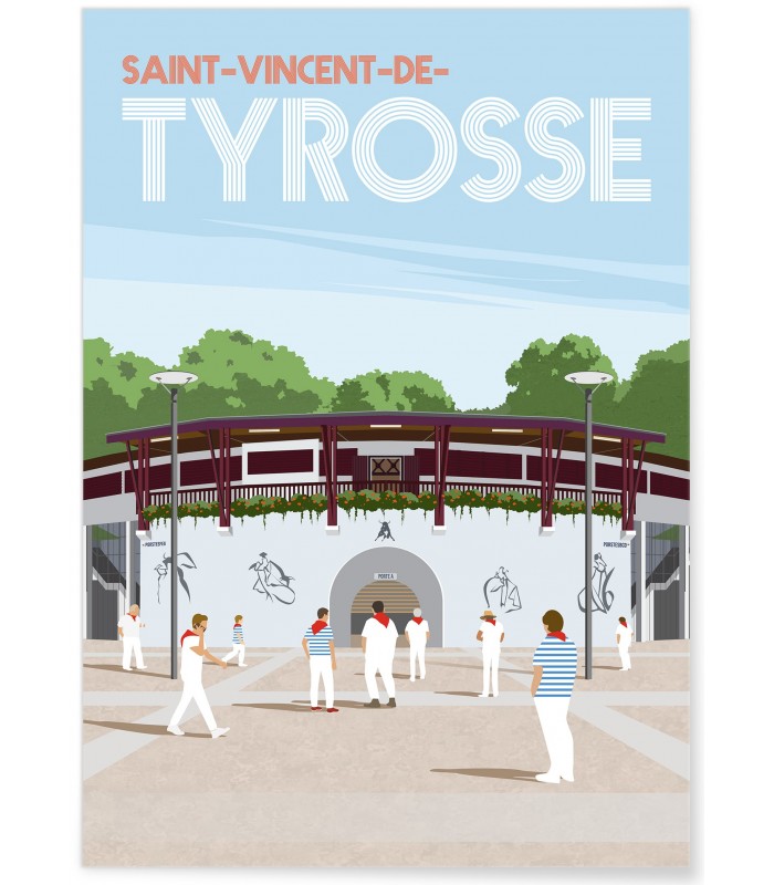 Affiche ville Saint-Vincent-de-Tyrosse 2