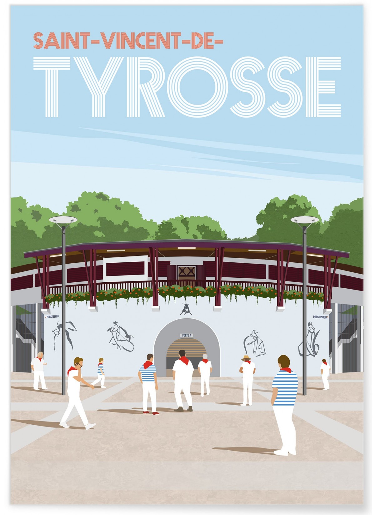 Affiche ville Saint-Vincent-de-Tyrosse 2
