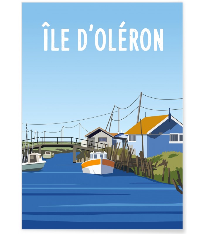 Affiche Île d'Oléron 2